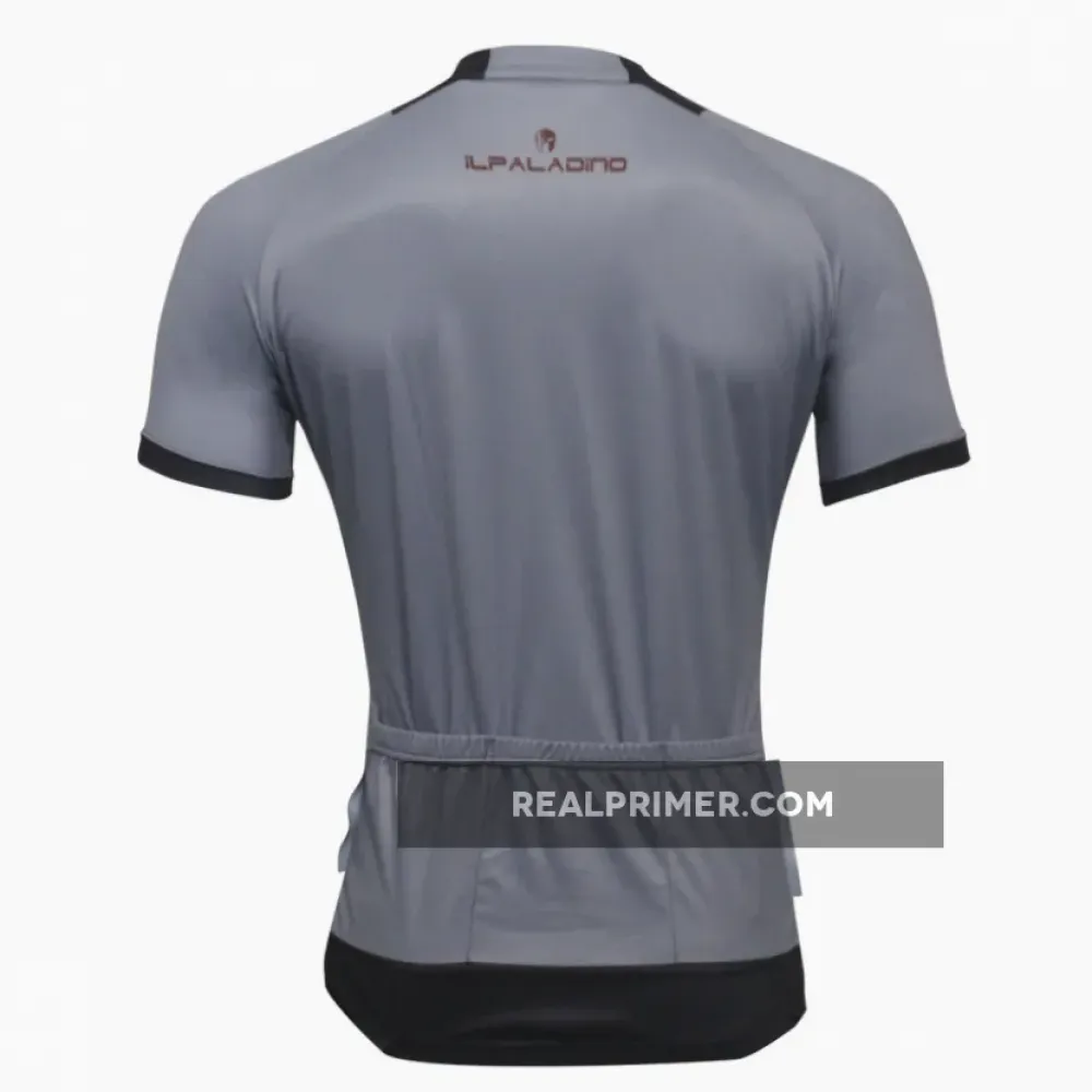 Men's Simple Style Cycling  Jersey for Summer Bicycling Shirt Grey/Red/Black/Green NO.772