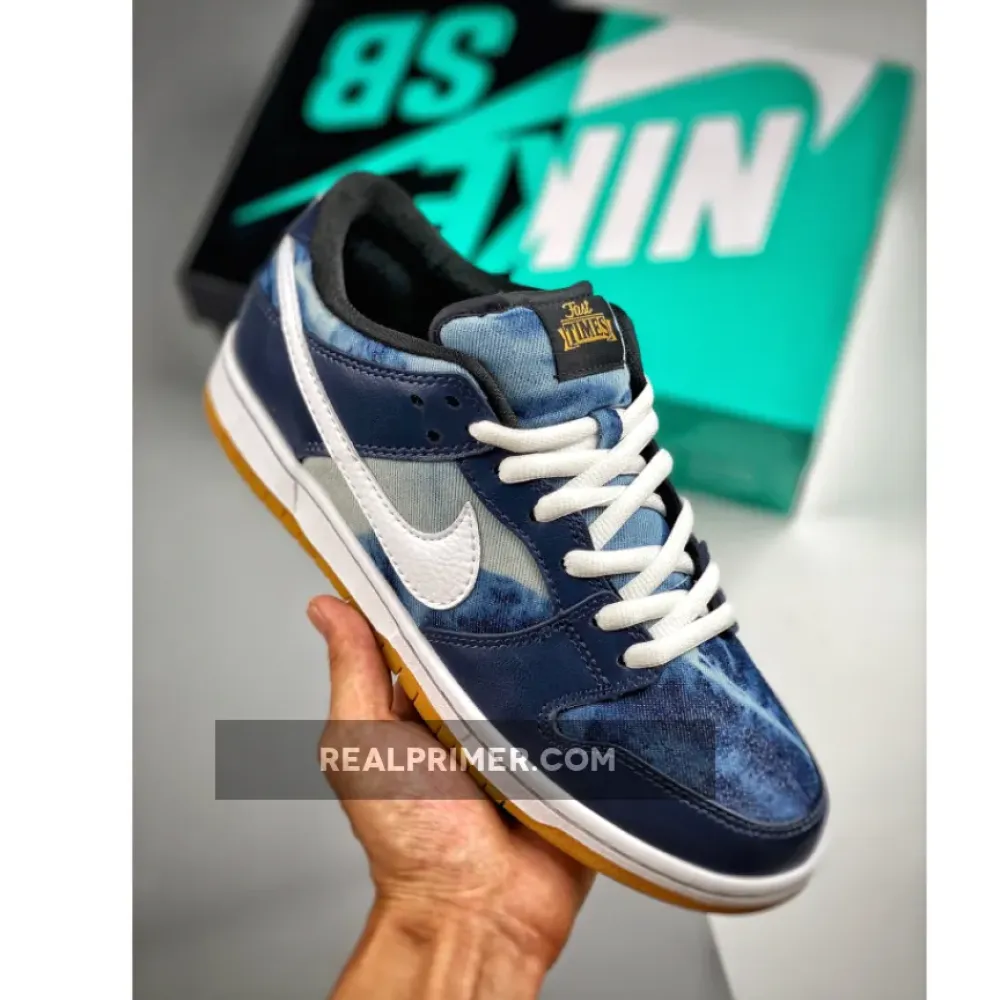 Nike SB Dunk Low Fast Times Midnight Navy/Black/White 745954-014