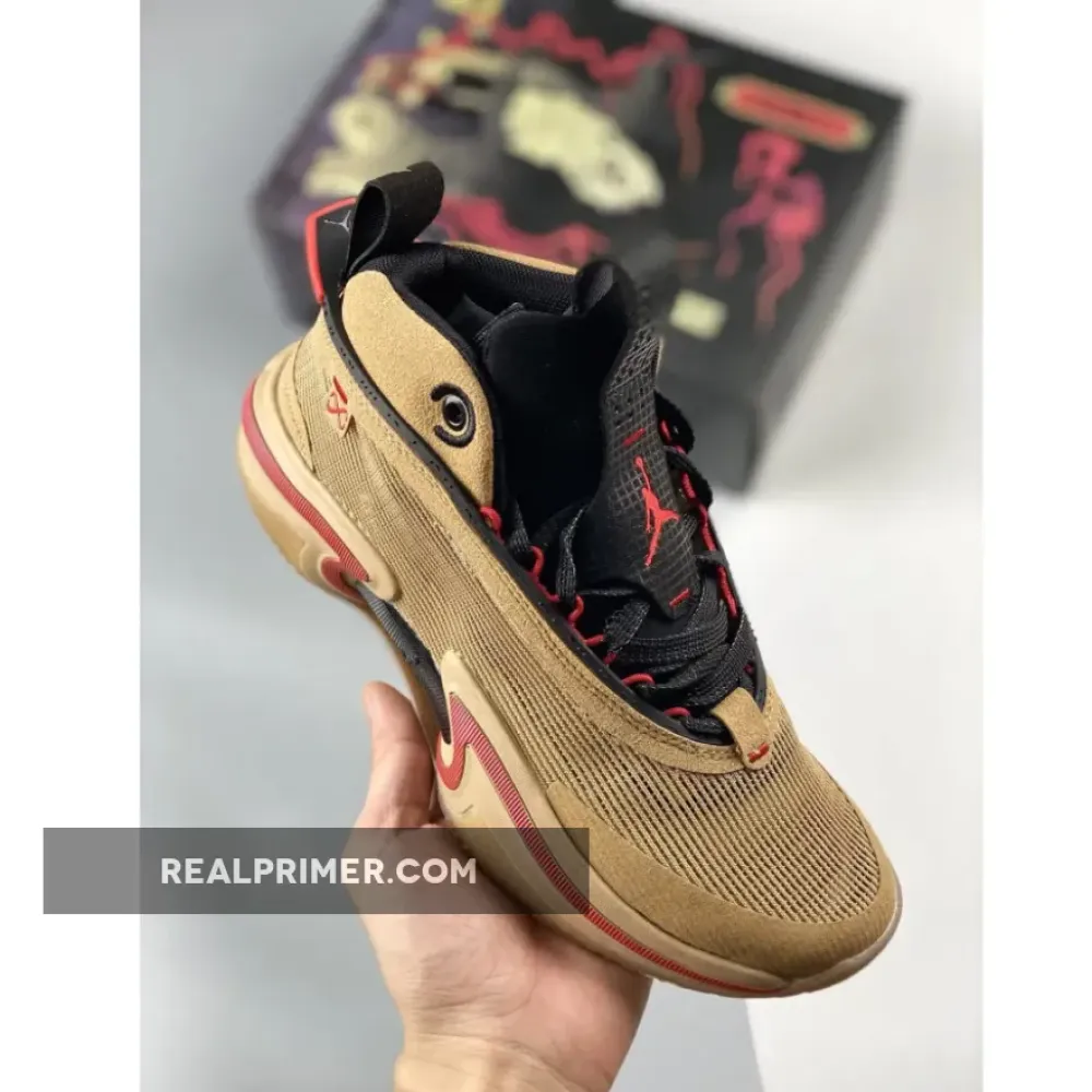 Air Jordan 36 Global Game Gold/Red/Black DO2494-260