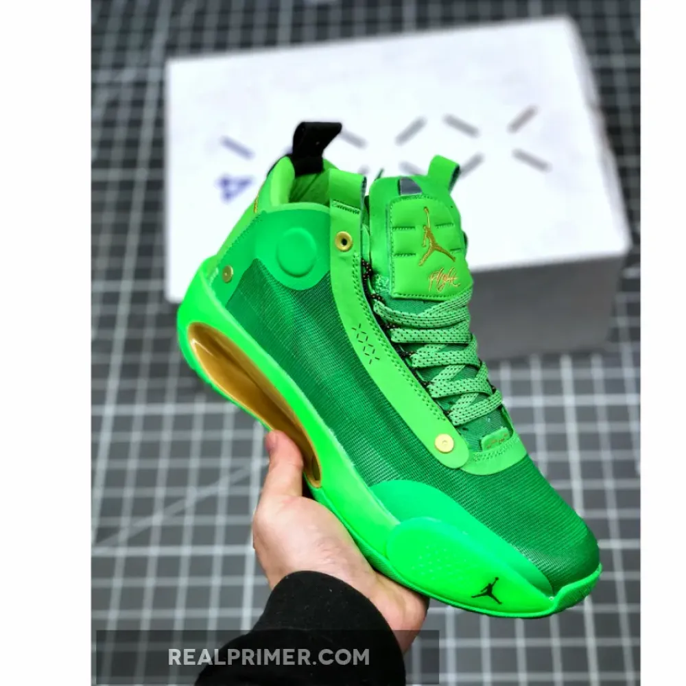 Air Jordan 34 Celtics Green PE