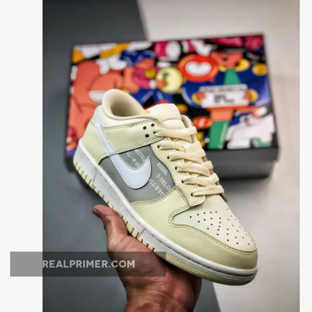 Nike Dunk Low Coconut Milk Grey Gray/Silver/Light Brown 1680453127