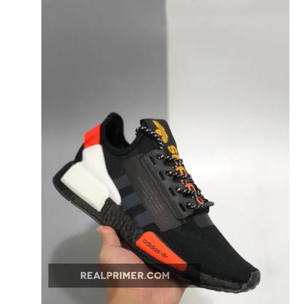 adidas NMD R1 V2 Core Black Signal Coral/Black FY3523