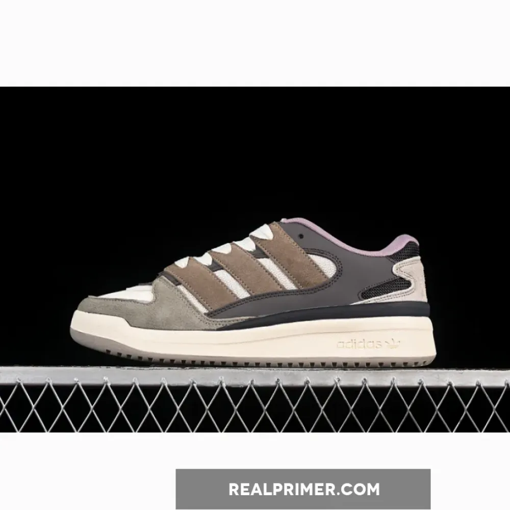 FORUM 2000 LOW GREY/BROWN/PURPLE JS3159
