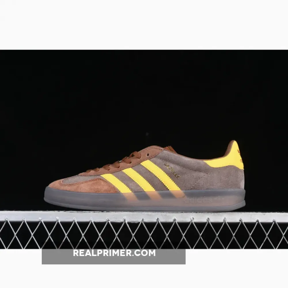 ORIGIALS GAZELLE INDOOR BROWN/YELLOW JI2588