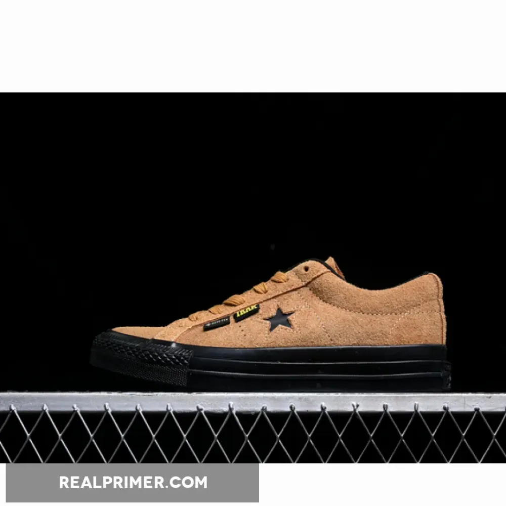 IRAK X CONVERSE CONS ONE STAR GORE-TEX AMBER BROWN/BLACK A13648C