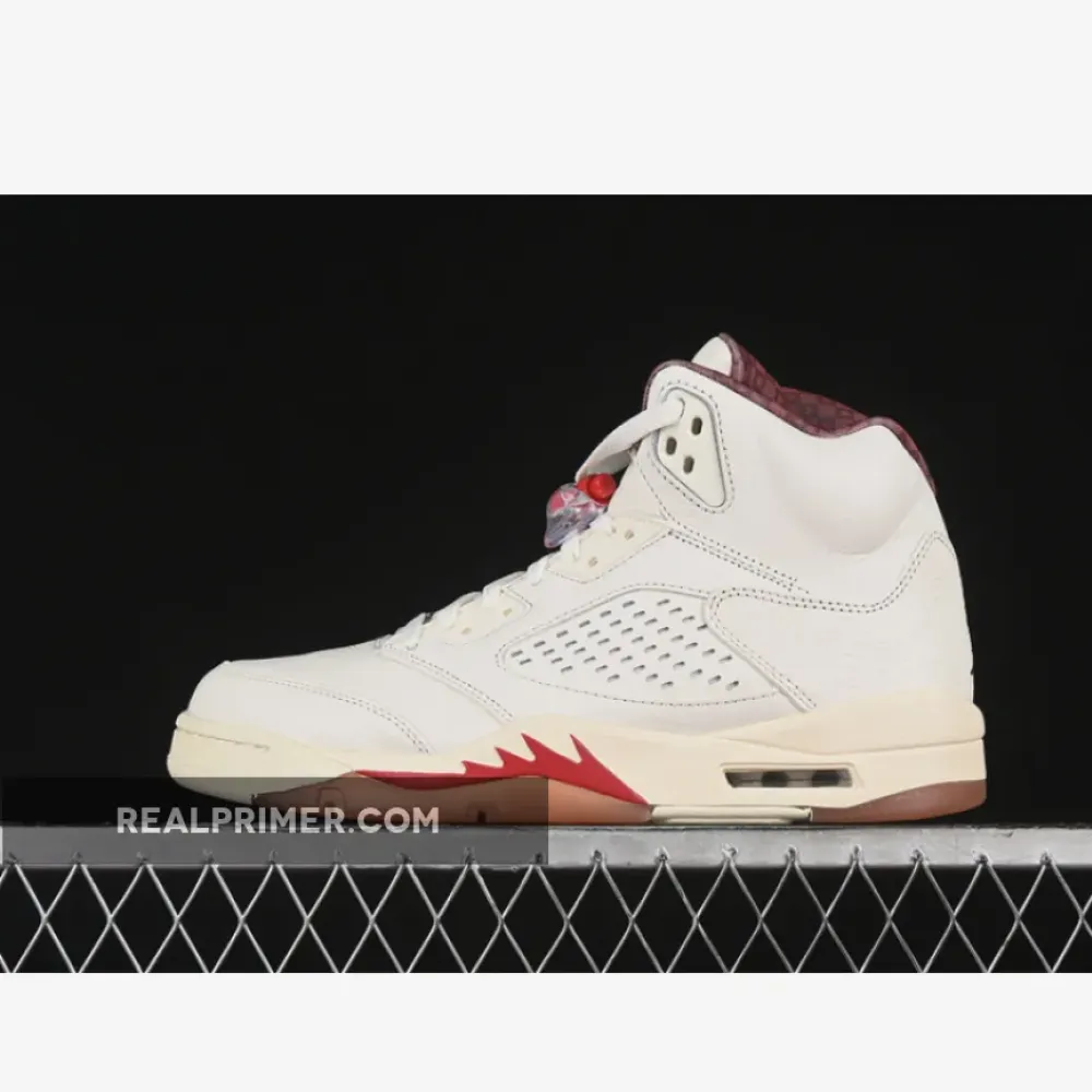 AIR JORDAN 5 EL GRITO SAIL/COCONUT MILK/PINE GREEN/DARK PONY HF8833-100