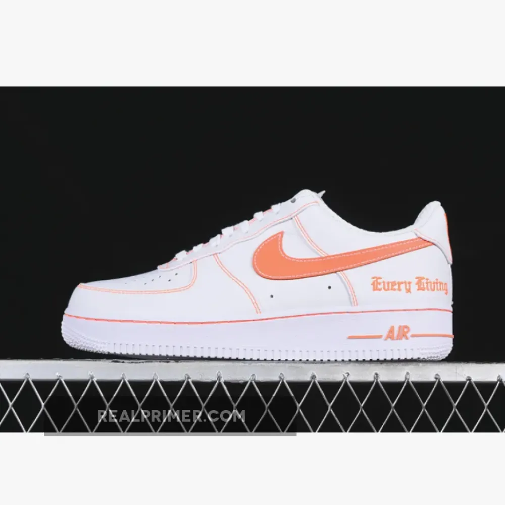 VLONE AIR FORCE 1 07 LOW WHITE/ORANGE AA5360-100