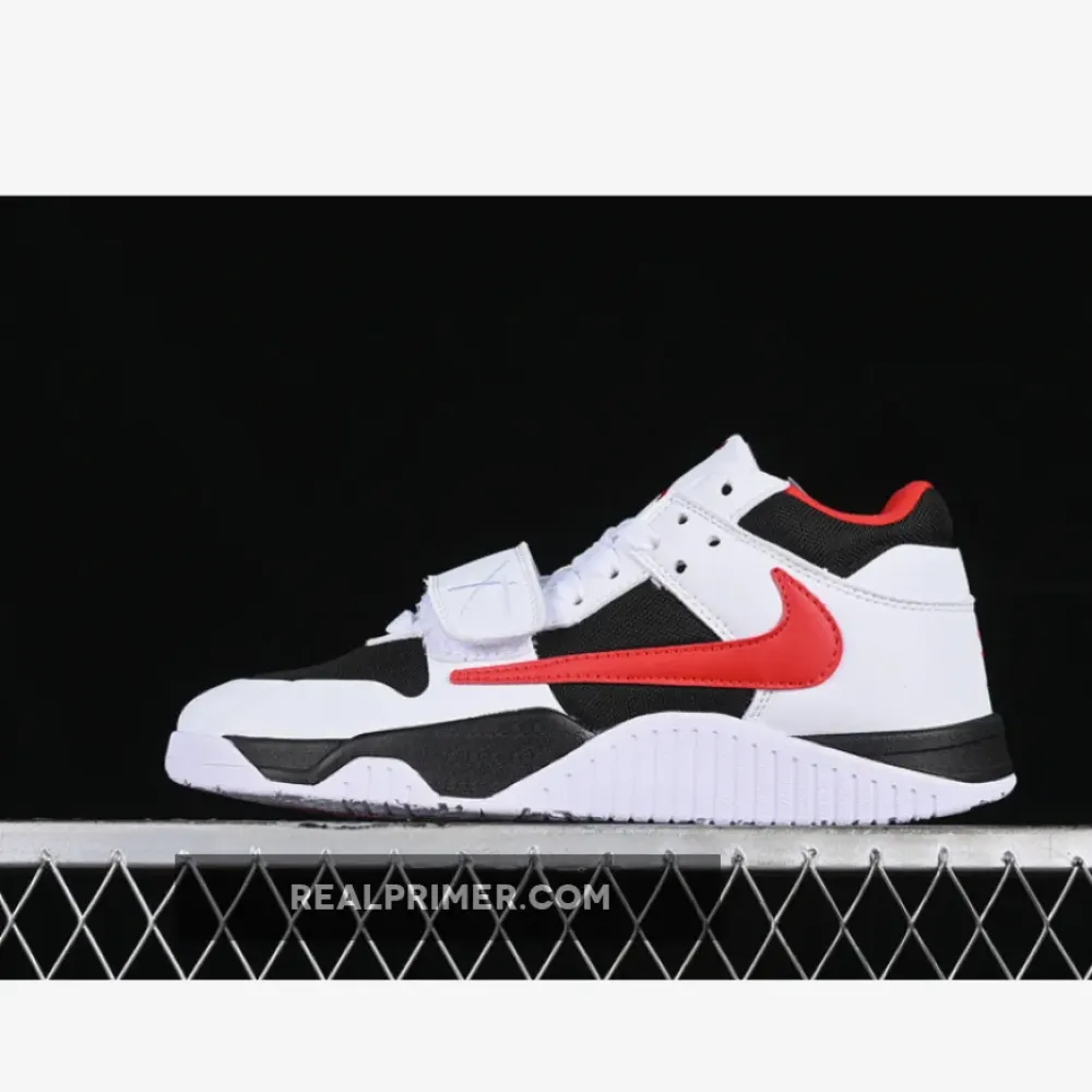 TRAVIS SCOTT JORDAN CUT THE CHECK WHITE/BLACK/RED FZ8117-407