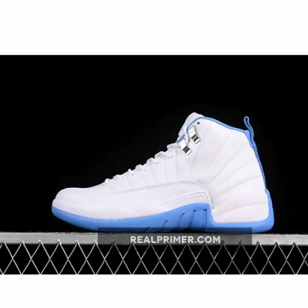 AIR JORDAN 12 RETRO WHITE UNIVERSITY BLUE WHITE/UNIVERSITY BLUE/METALLIC SILVER CT8013-112