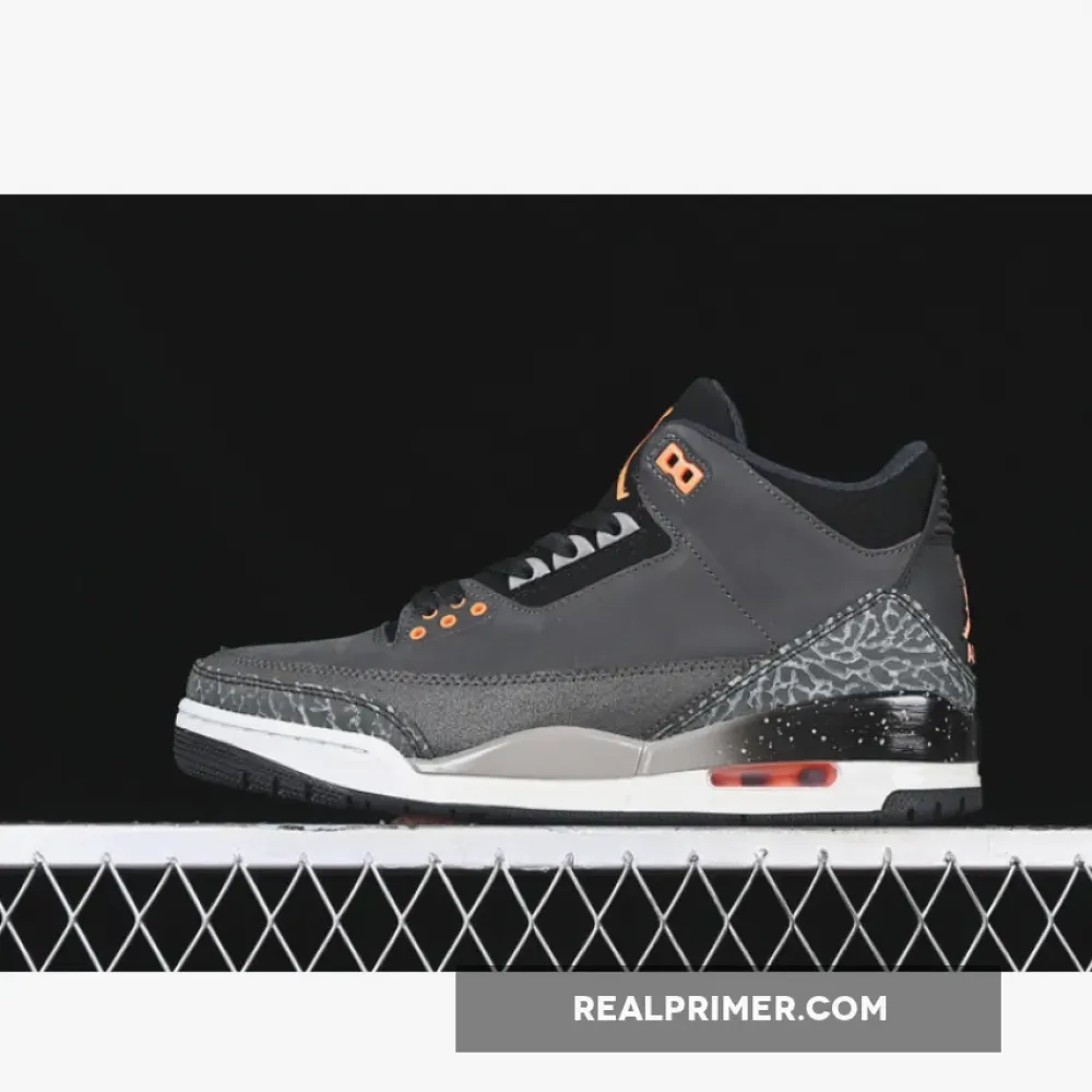 AIR JORDAN 3 RETRO FEAR GREY/ORANGE/BLACK/WHITE CT8532-080