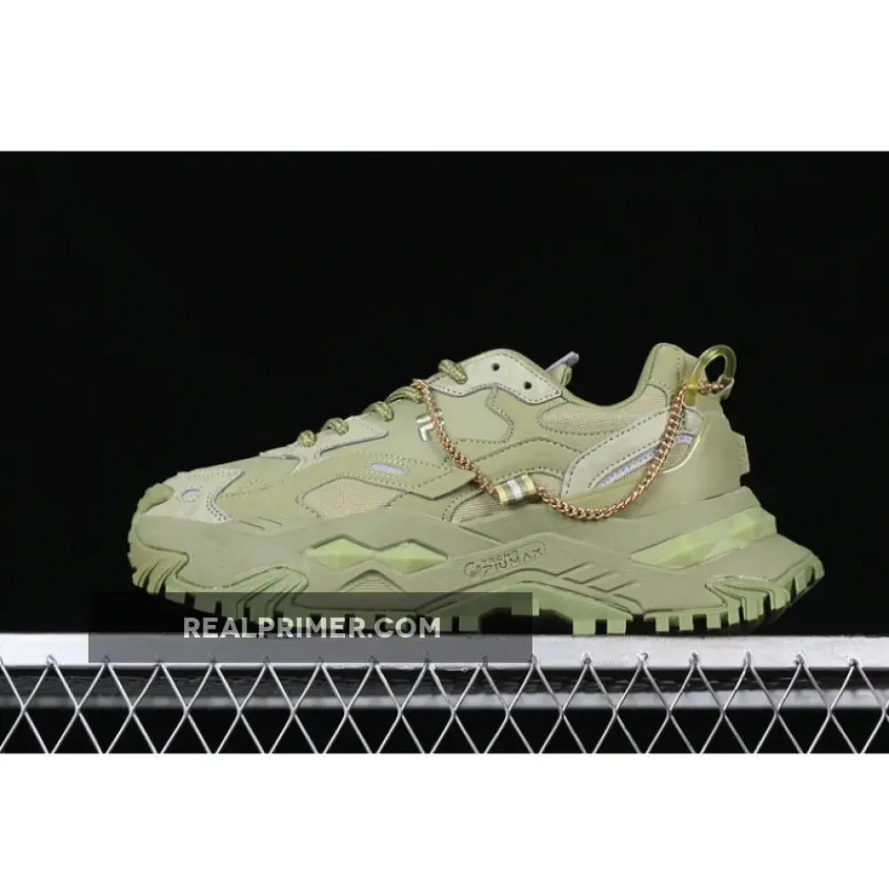 FILA FUSION PLATFORM DADDY SHOES GREEN