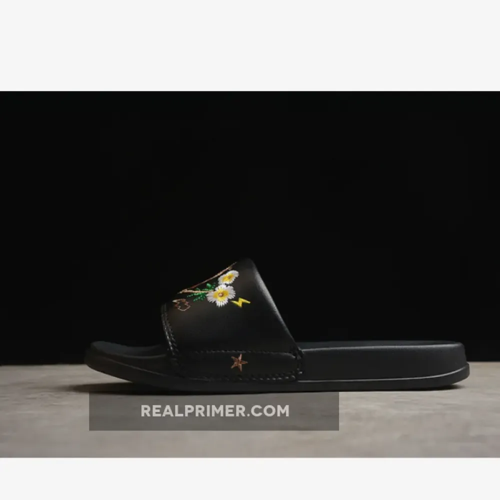 BASEBALL LEAGUE SLIPPERS WHITE/GOLD/BLACK