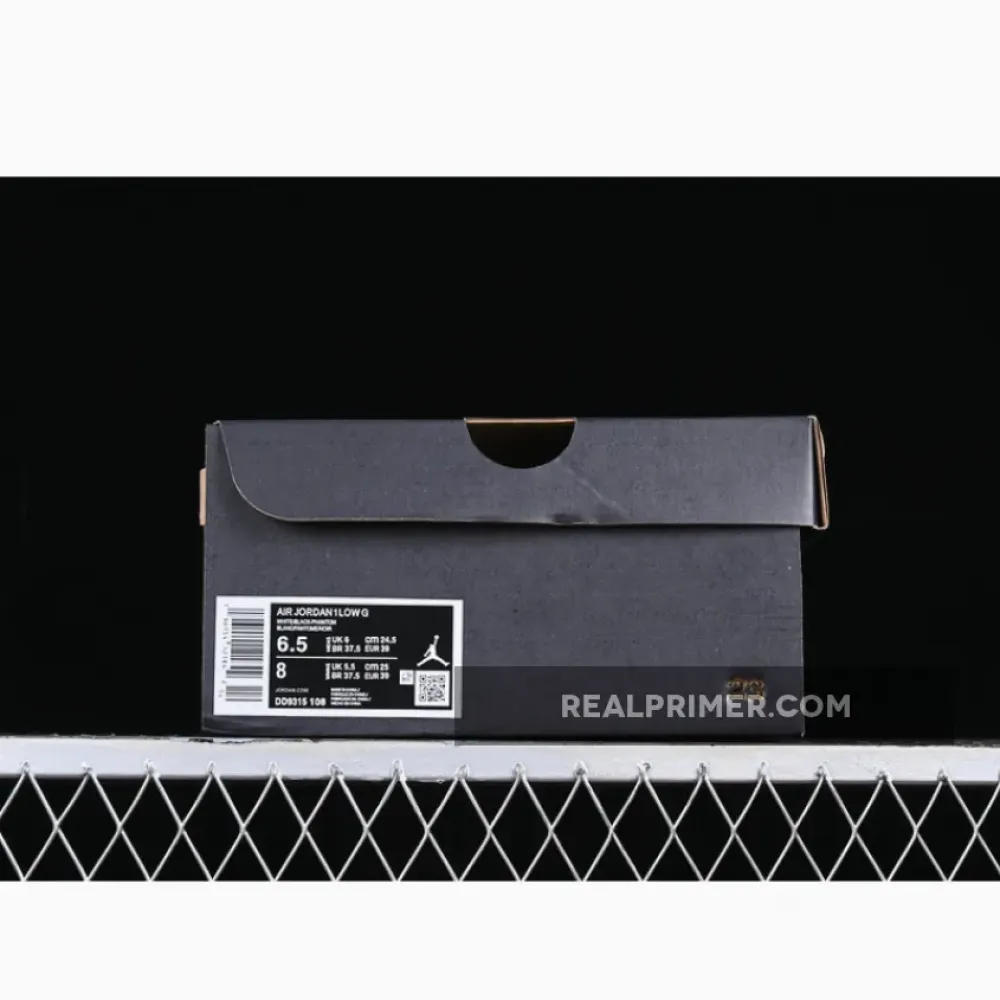 AIR JORDAN 1 LOW GOLF WHITE/BLACK/PHANTOM/VOLT DD9315-108