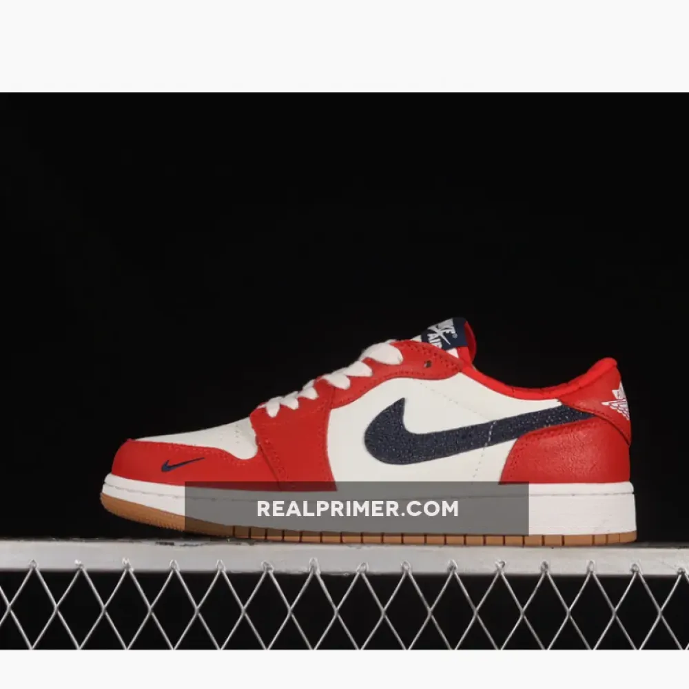 AIR JORDAN 1 LOW OG SHATTERED BACKBOARD AJ1 RED/BLACK CZ0790-100