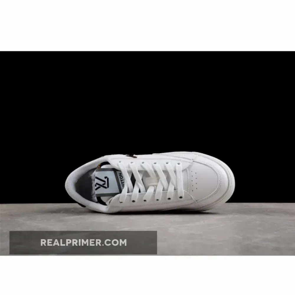 L*V TRAINER SNEAKERS WHITE/WHITE/BLACK N49C58