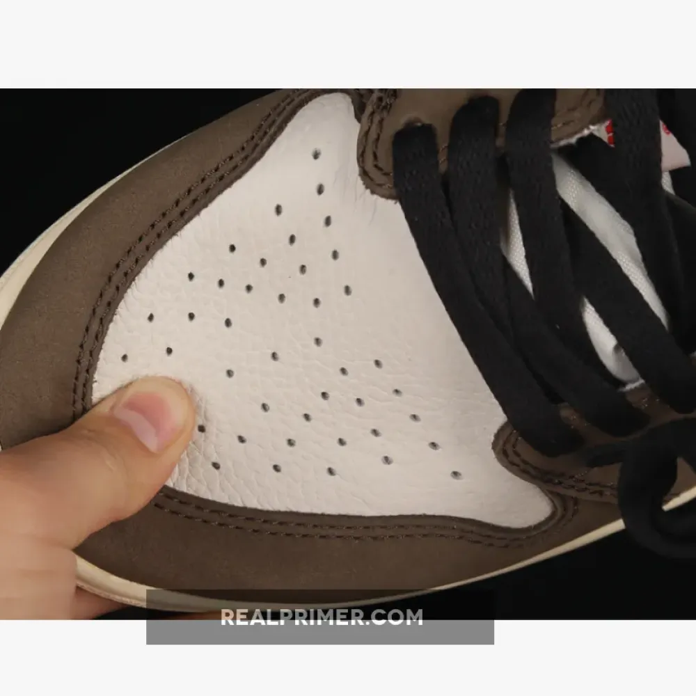 TRAVIS SCOTT AIR JORDAN 1 RETRO HIGH MOCHA SAIL/DARK MOCHA UNIVERSITY RED BLACK CD4487-100