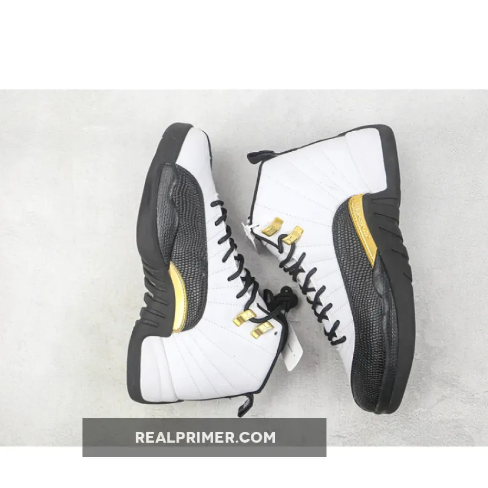 AIR JORDAN 12 RETRO ROYALTY WHITE/BLACK/METALLIC GOLD CT8013-170