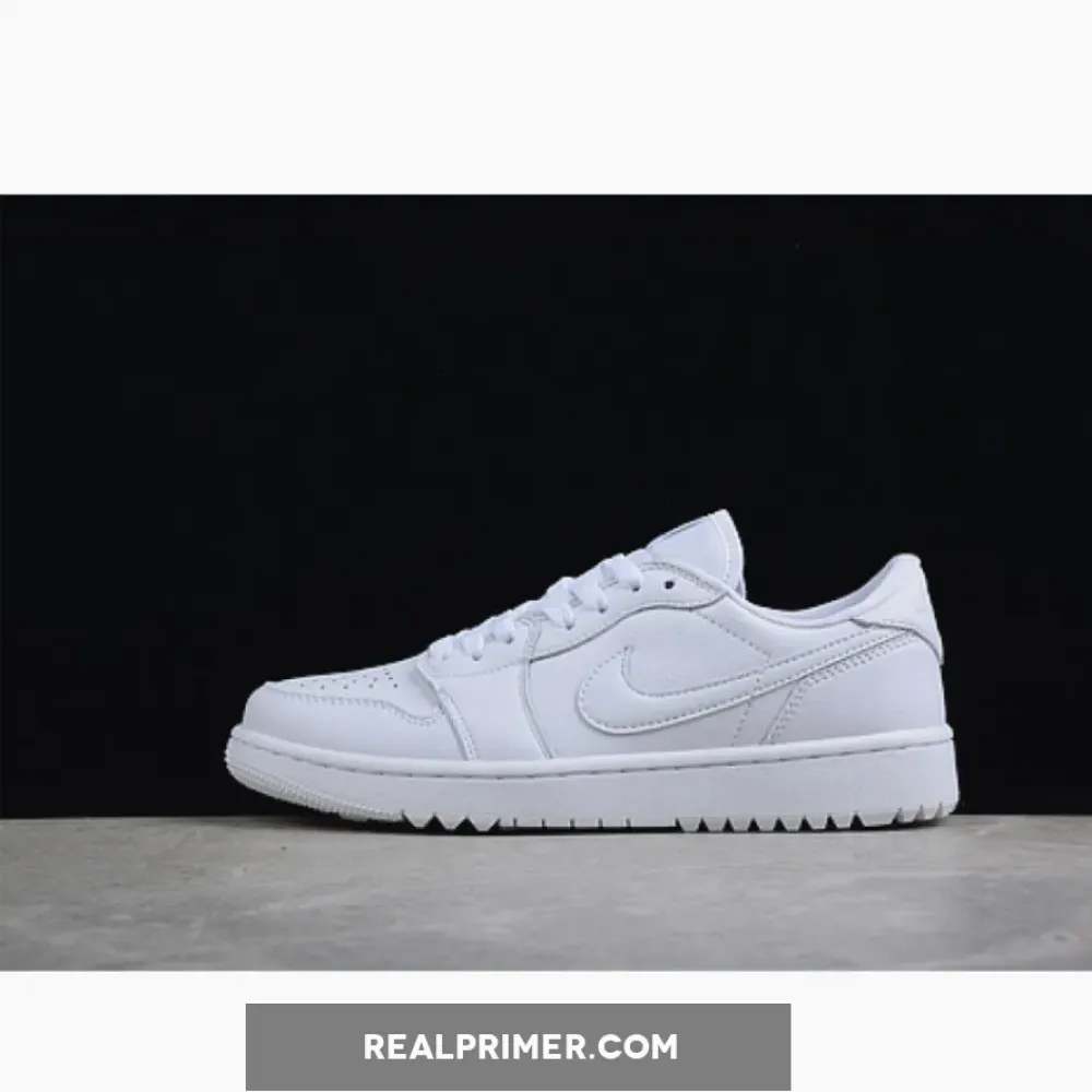 AIR JORDAN 1 LOW GOLF WHITE/WHITE/WHITE DD9315-101