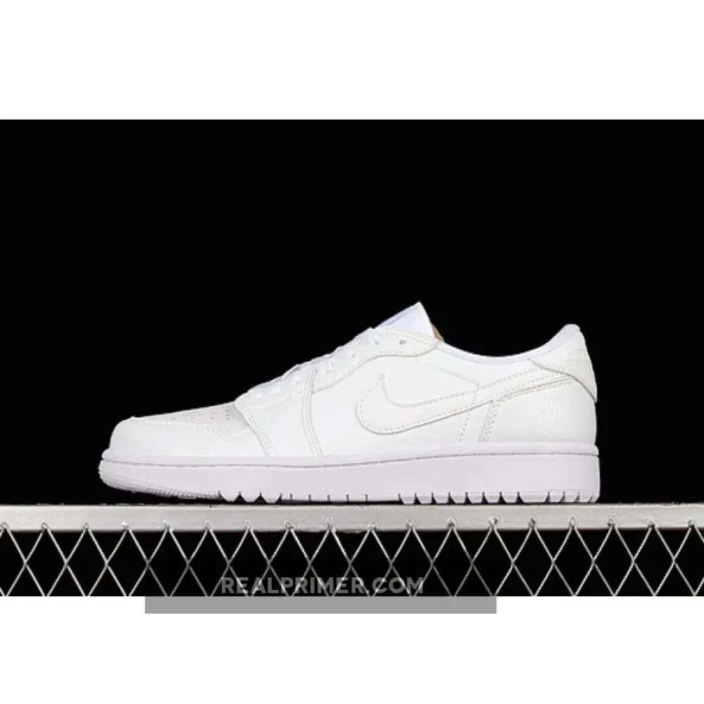 AIR JORDAN 1 LOW GOLF WHITE/WHITE/WHITE DD9315-101
