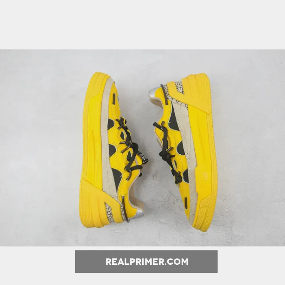 FI*LA SALTO BASKETBALL SHOES YELLOW/BLACK/BEIGE DA6672-700