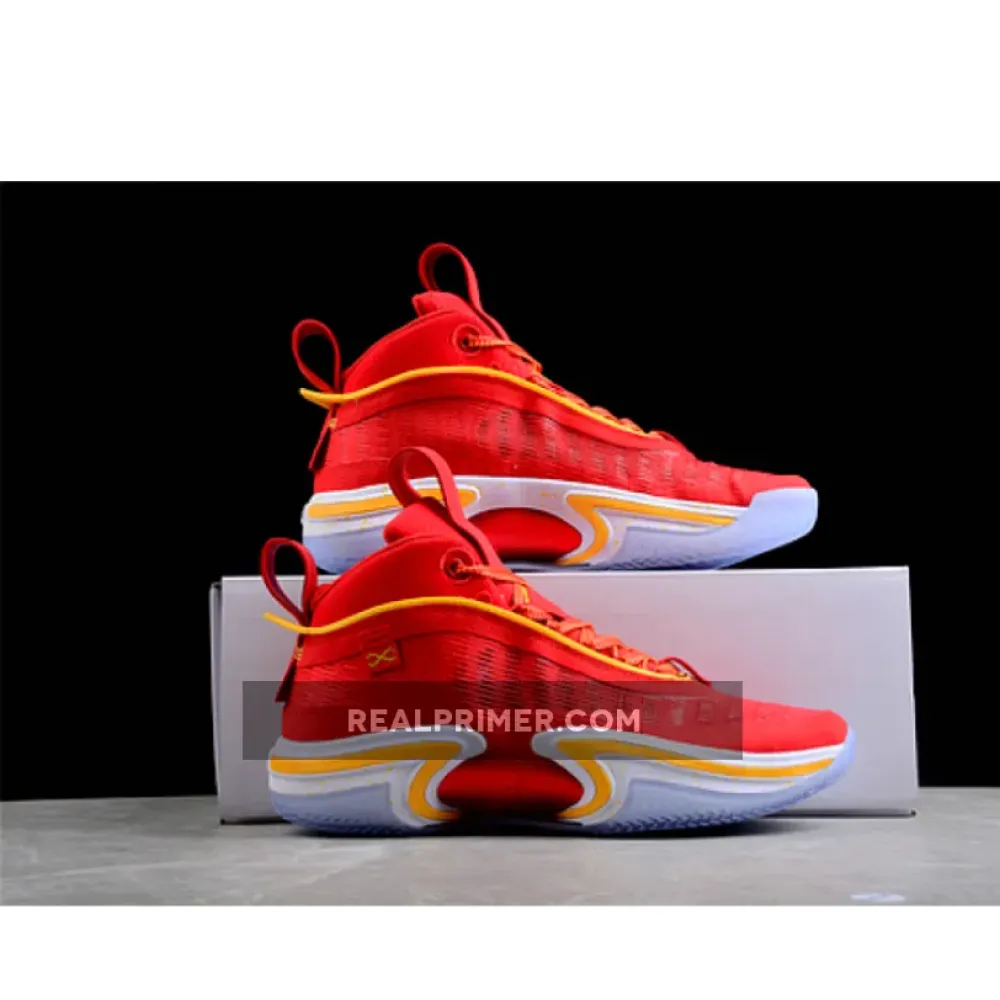 GUO AILUN X AIR JORDAN 36 CHINA COMET RED/AMARILLO-WHITE DJ4480-600