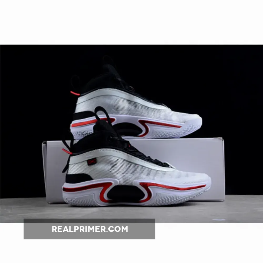 AIR JORDAN 36 PF PSYCHIC ENERGY WHITE/BLACK/UNIVERSITY RED DA9053-100