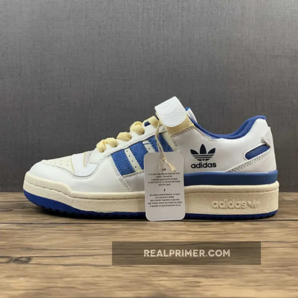FORUM 84 LOW OG SHOES OFF WHITE/OFF WHITE/BRIGHT BLUE S23764