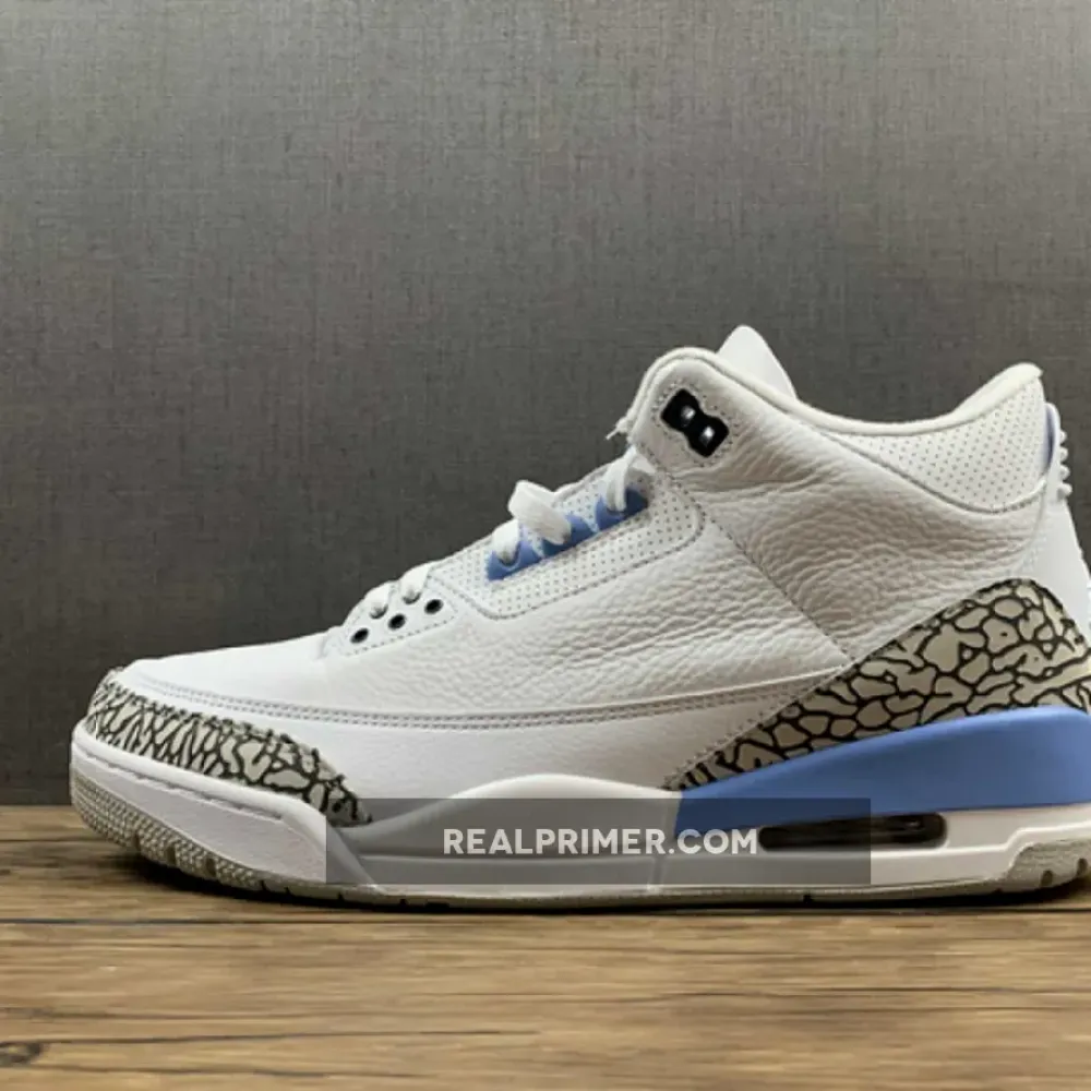 AIR JORDAN 3 RETRO UNC WHITE/VALOR BLUE/TECH GREY CT8532-104