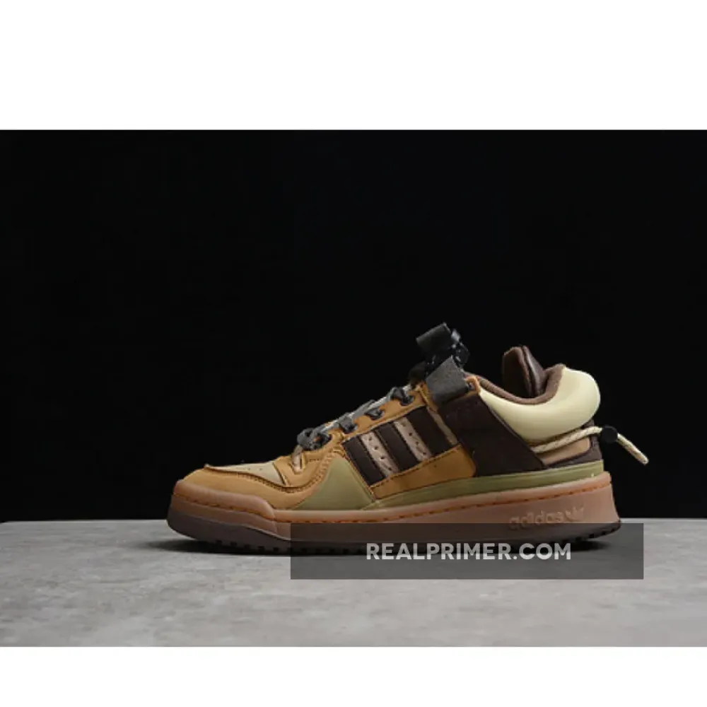 BAD BUNNY X FORUM BUCKLE LOW THE FIRST CAFE CARDBOARD/SUPPLIER COLOUR/MESA GW0264