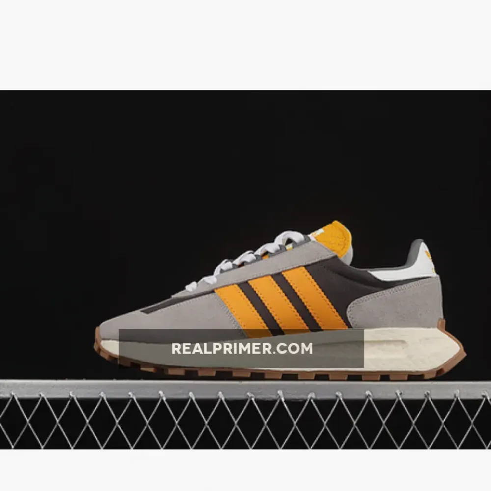 RETROPY E5 SHOES GREY THREE/ACID ORANGE/GREY TWO H03077