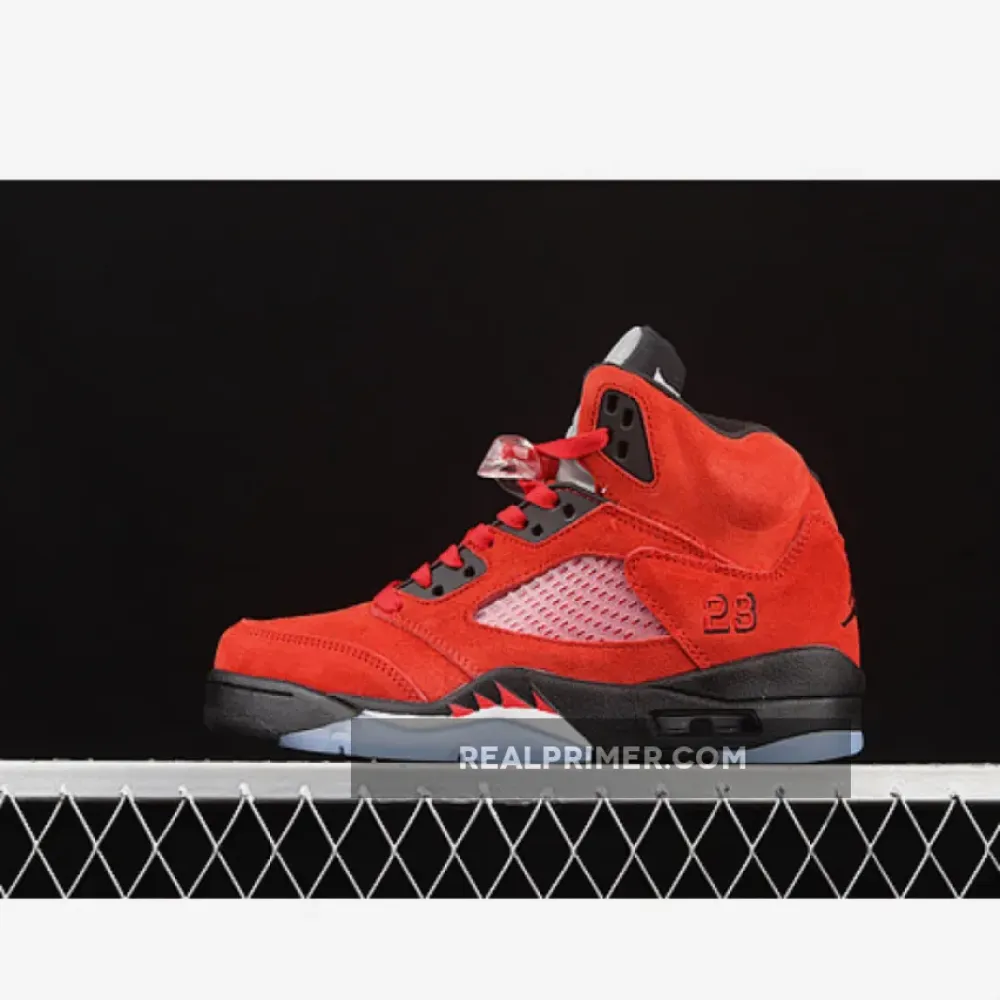 AIR JORDAN 5 RETRO RAGING BULL 2021 VARSITY RED/BLACK/WHITE DD0587-600