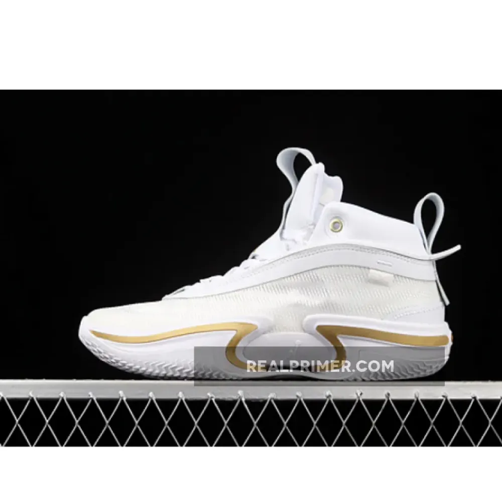 AIR JORDAN 36 GLORY WHITE/BLACK/GAME ROYAL/METALLIC GOLD DJ4482-100