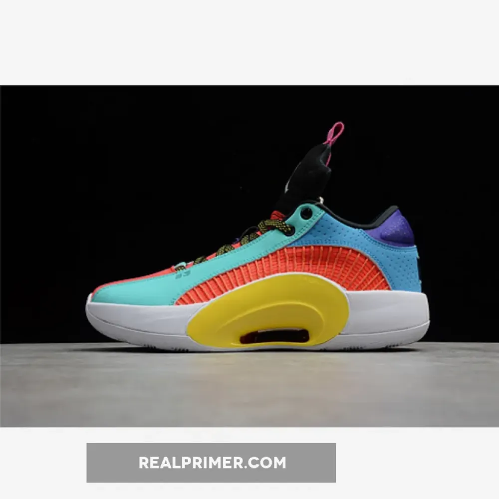 AIR JORDAN 35 LOW DS PF REFLEXOLOGY HYPER JADE/METALLIC SILVER/MULTI-COLOR DJ2831-300