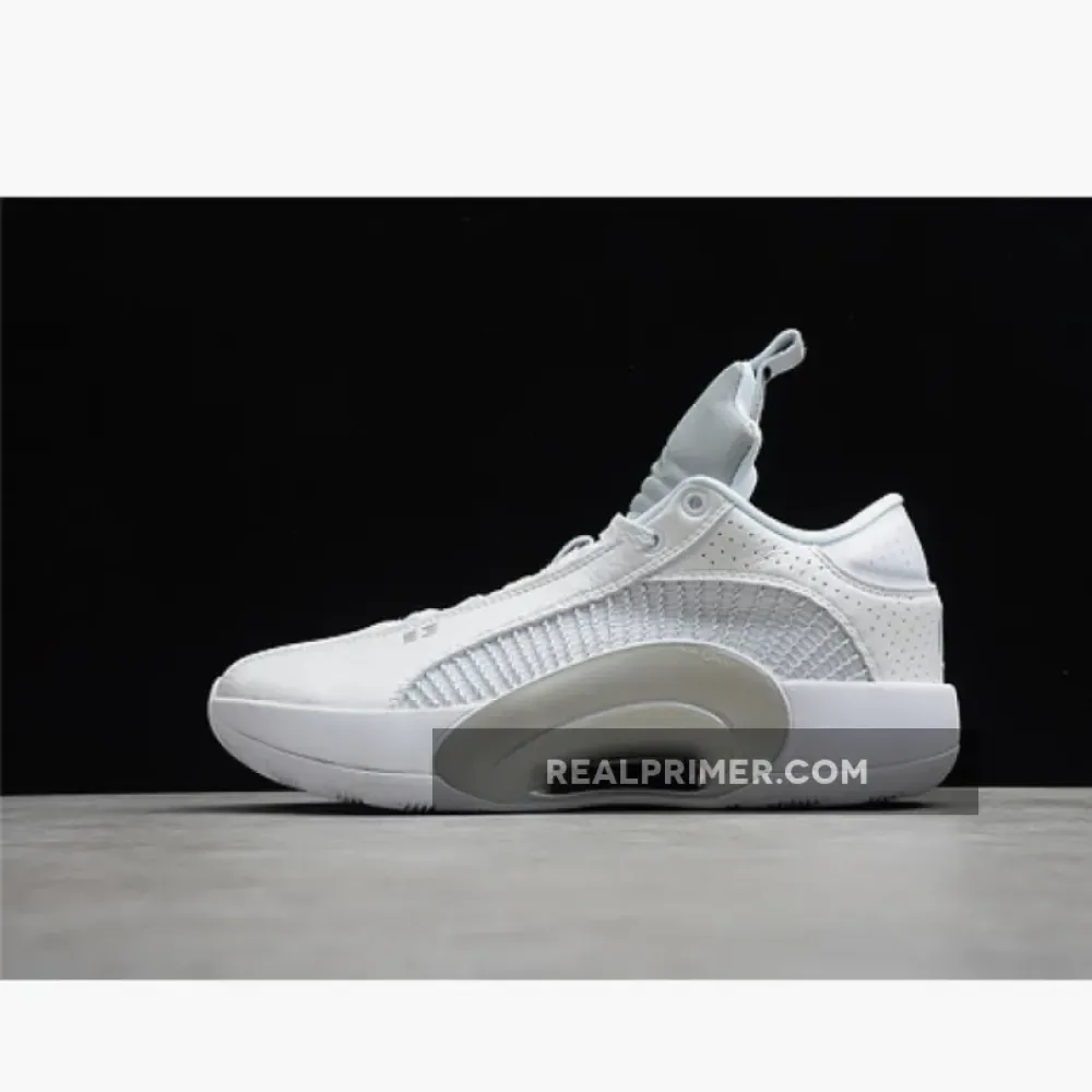 AIR JORDAN 35 LOW PF WHITE/WHITE/METALLIC SILVER CW2459-100