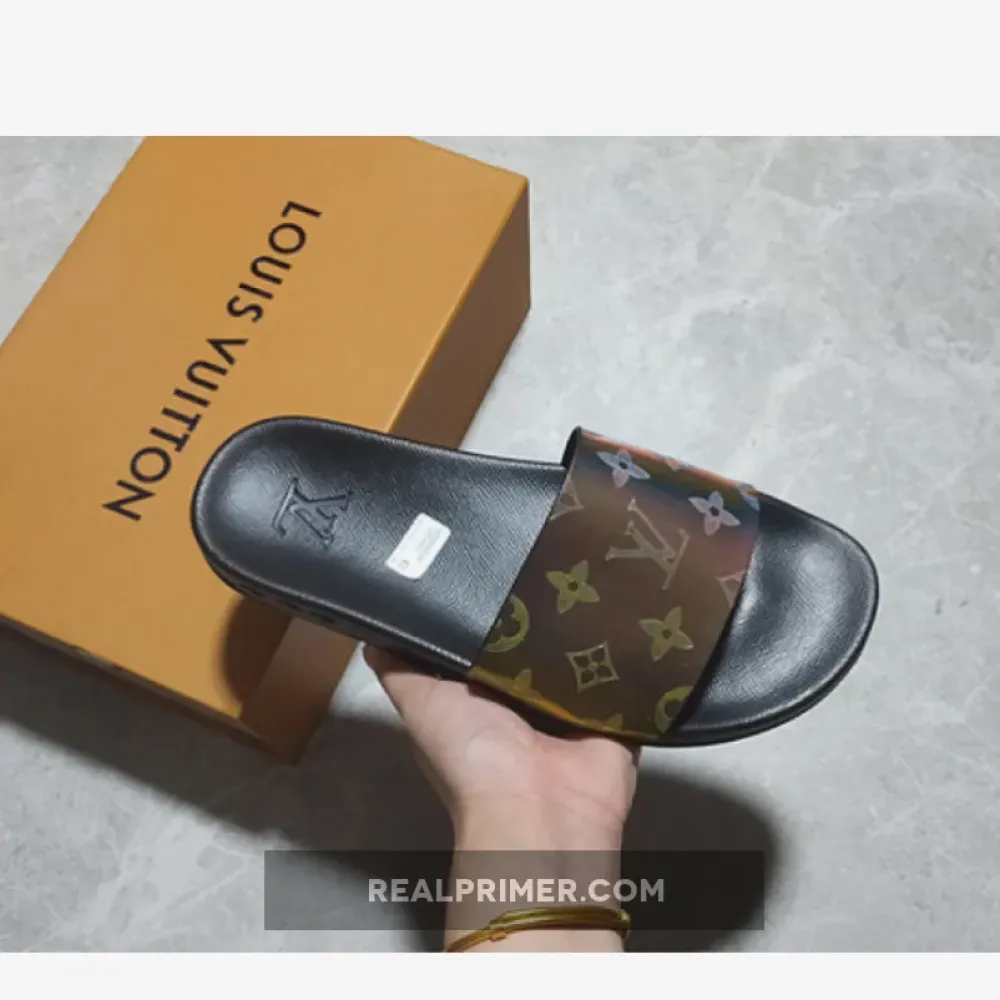 L*V WATERFRONT SLIPPERS BLACK/BLACK/BROWN 5XDH0T