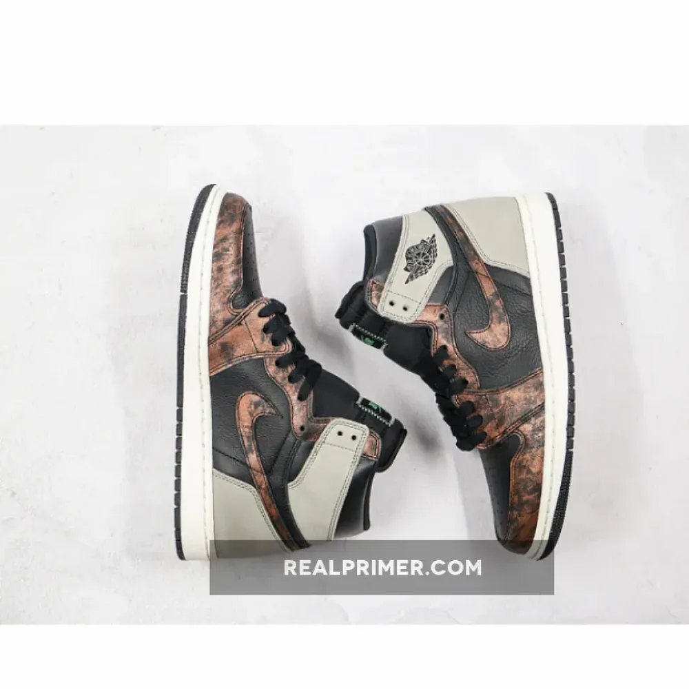 AIR JORDAN 1 RETRO HIGH PATINA RUST SHADOW BLACK/GREY-RUST 555088-033