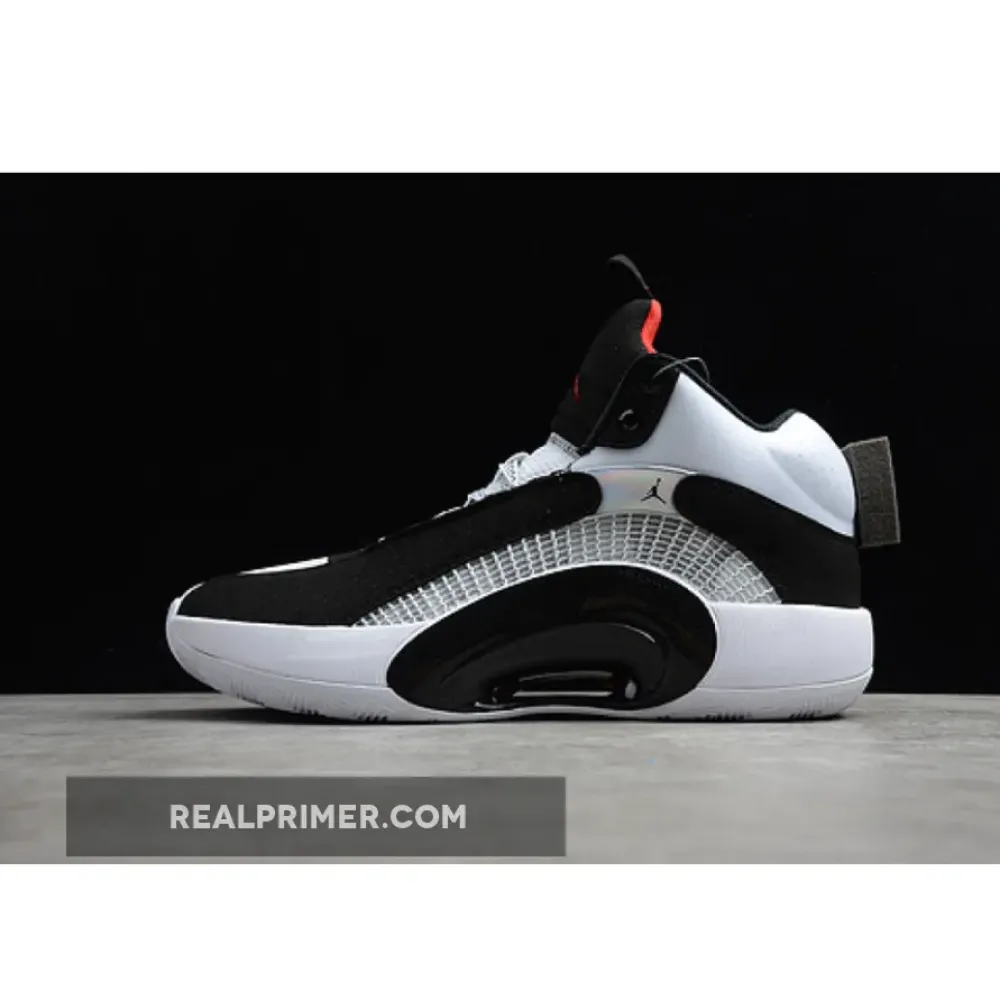 AIR JORDAN XXXV DNA WHITE/GYM RED-BLACK CQ4228-001