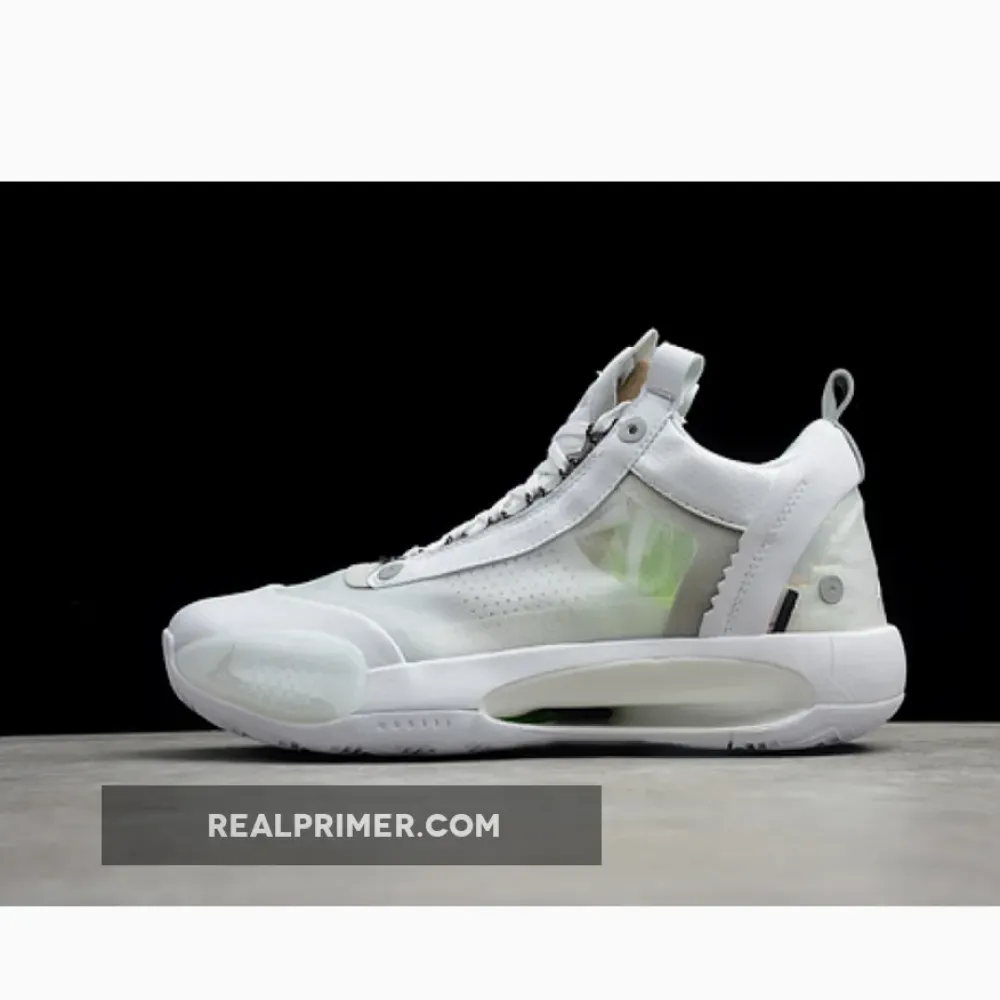 AIR JORDAN 34 LOW PF CRISPY WHITE/METALLIC SILVER CU3475-100