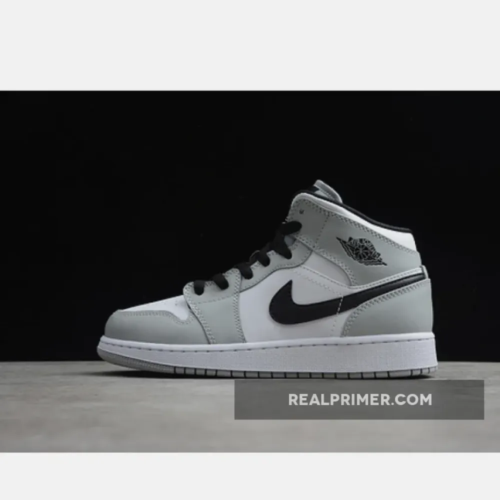 AIR JORDAN 1 MID COOL GREY/BLACK/WHITE 554725-092