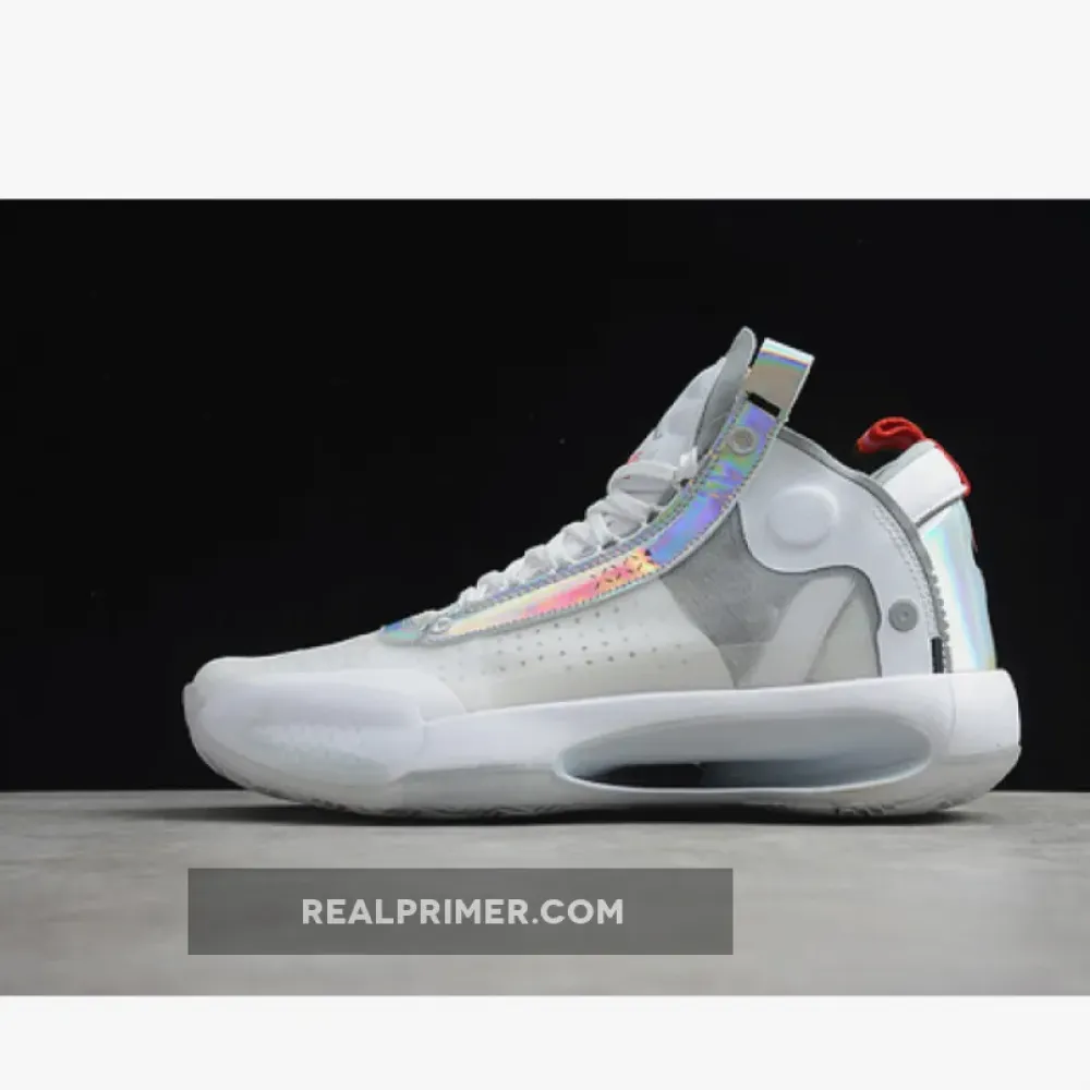 AIR JORDAN 34 PF UNITE WHITE/METALLIC SILVER BQ3381-101