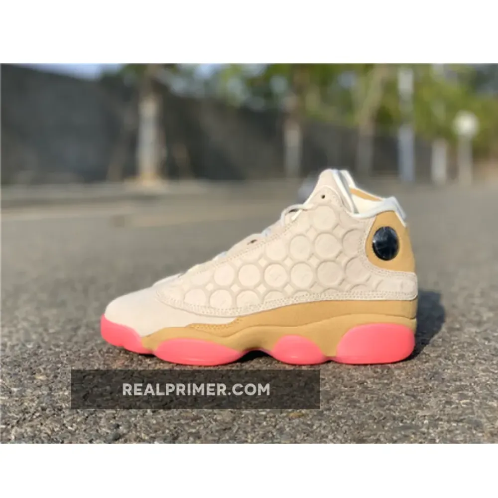AIR JORDAN 13 RETRO CHINESE NEW YEAR PALE IVORY/PINK CW4409-100