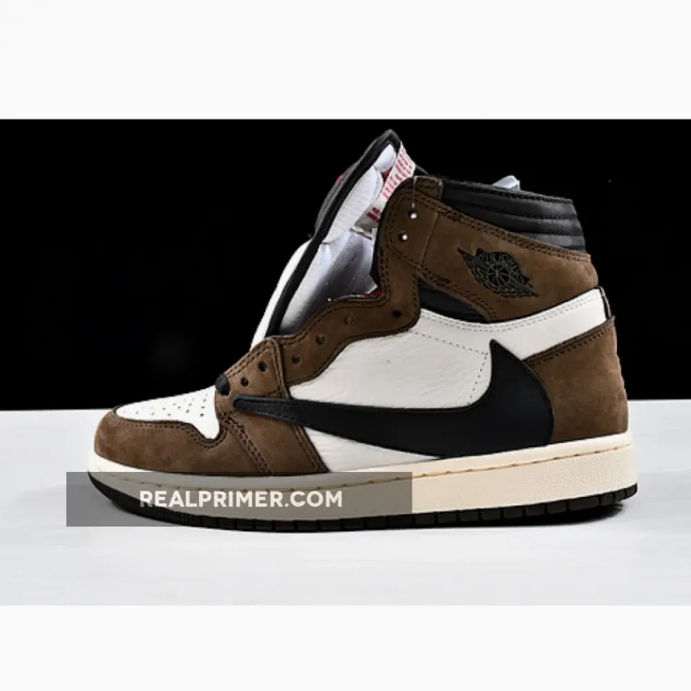 AIR JORDAN 1 HIGH OG TRAVIS SCOTT SP DARK MOCHA/WHITE CD4487-100