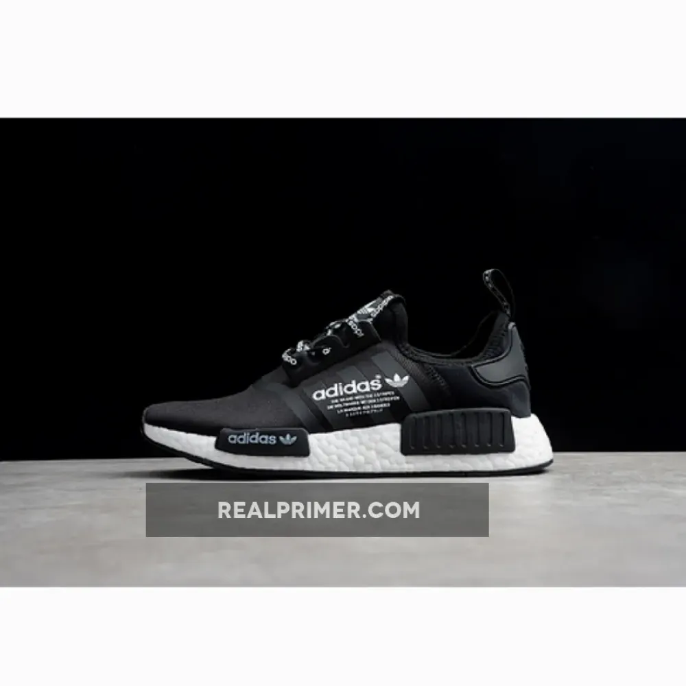 THE NMD R1 CORE BLACK/CORE BLACK-FTWR WHITE 1-110
