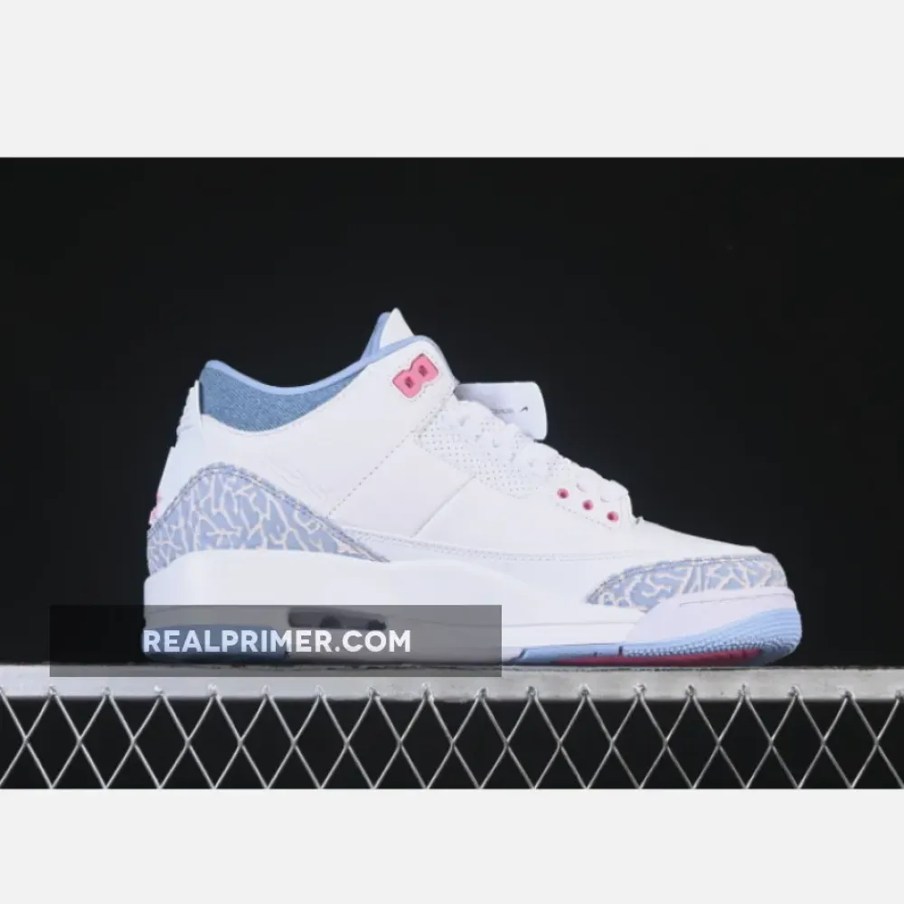 AIR JORDAN 3 COBALT BLISS WHITE/BLUE/RED HQ0784-101