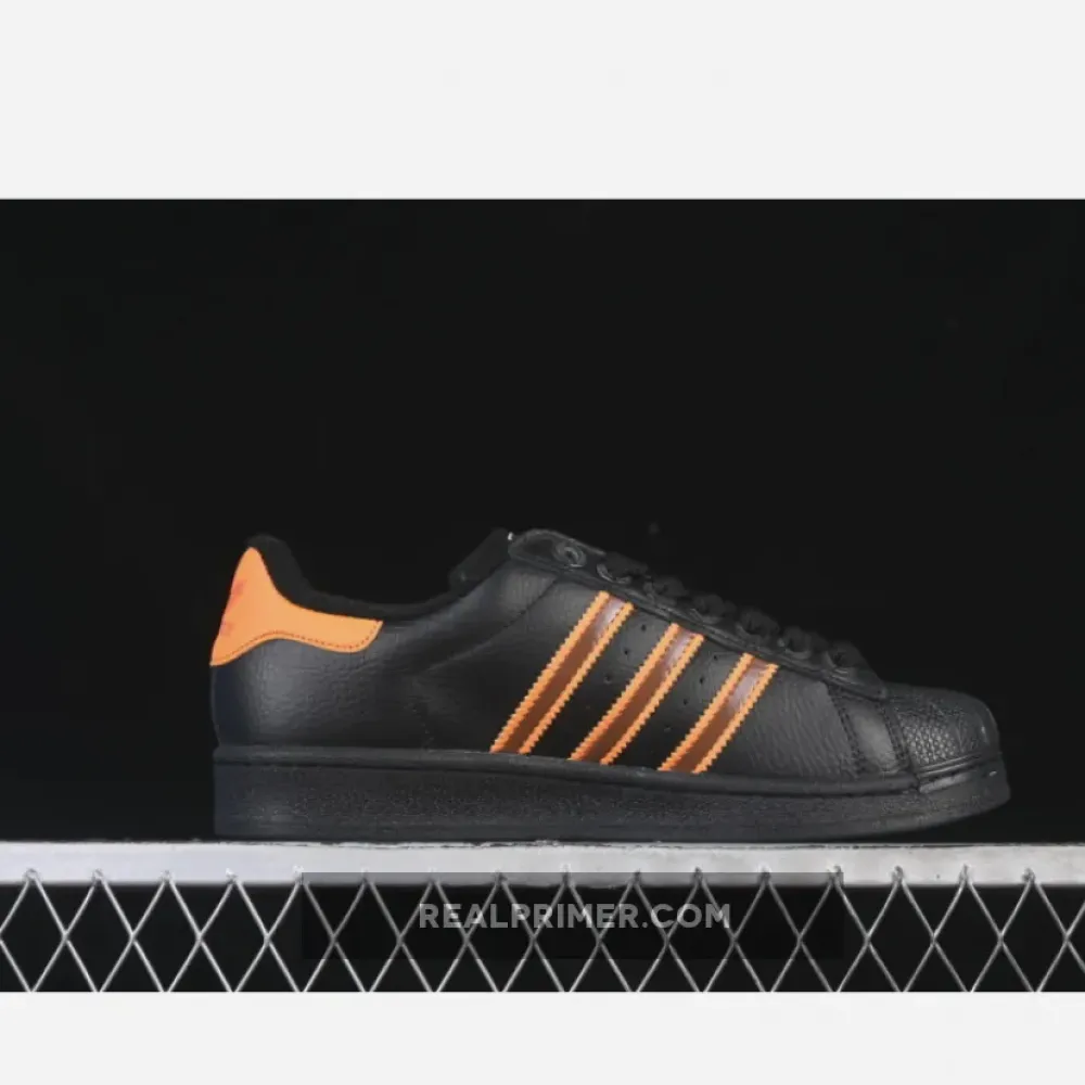 SUPERSTAR II BLACK/ORANGE JQ6469