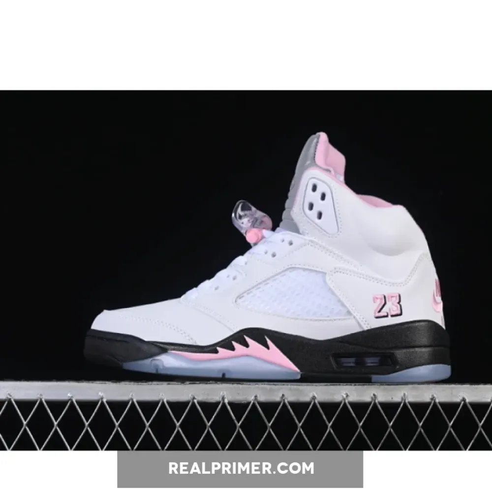 AIR JORDAN 5 RETRO 35TH ANNIVERSARY PINK/BLACK/WHITE WOMAN:39