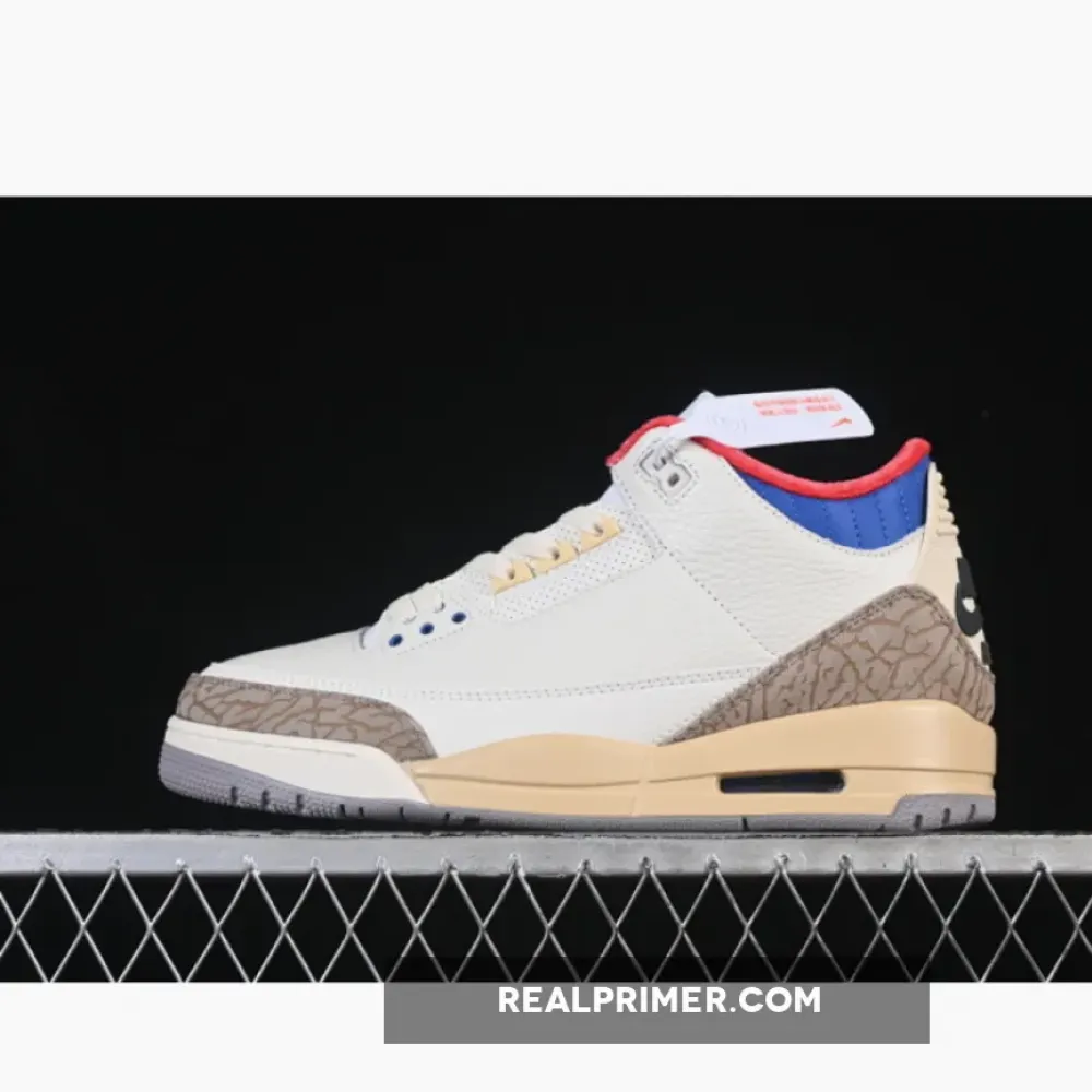 AIR JORDAN 3 RETRO SEOUL 2.0 AJ3 APRICOT/WHITE/BLUE IB1482-100