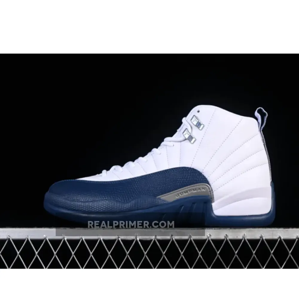 AIR JORDAN 12 RETRO WHITE/FRENCH BLUE-METALLIC SILVER-VARSITY RED CT8013-114