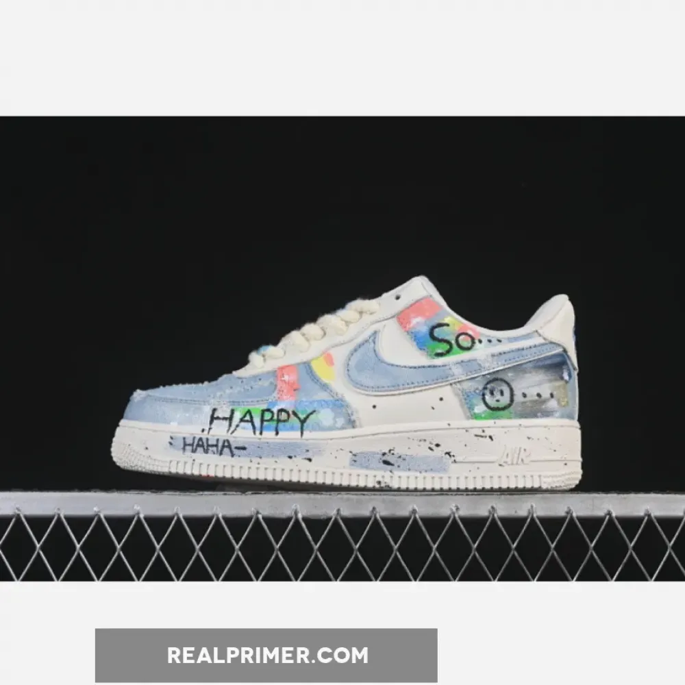 AIR FORCE 1 07 LOW FANTASY COWBOY WHITE/BLUE CW1888-116