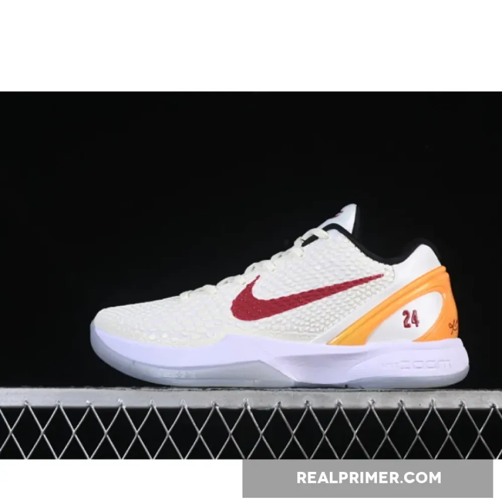 KOBE VI PROTRO 6 BEIGE/WHITE/ORANGE WOMAN:39